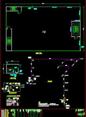 某有限公司3噸燃?xì)忮仩t供氣施工圖（說明、材料表、平面、系統(tǒng)圖）CAD文件